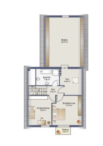 Grundriss - Dachgeschoss