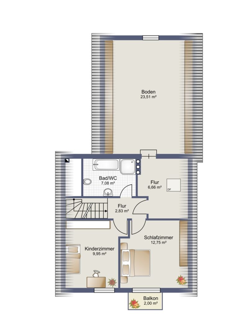 Grundriss - Dachgeschoss